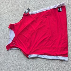 Nike reversible red/white basketball jersey sz 3XLTT